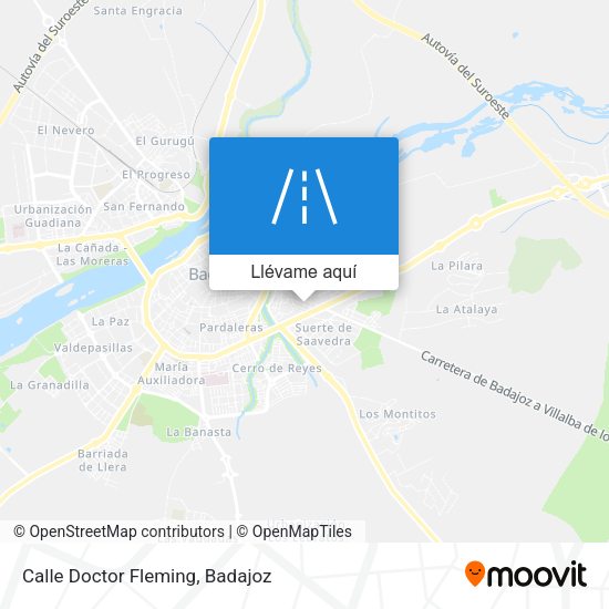 Mapa Calle Doctor Fleming