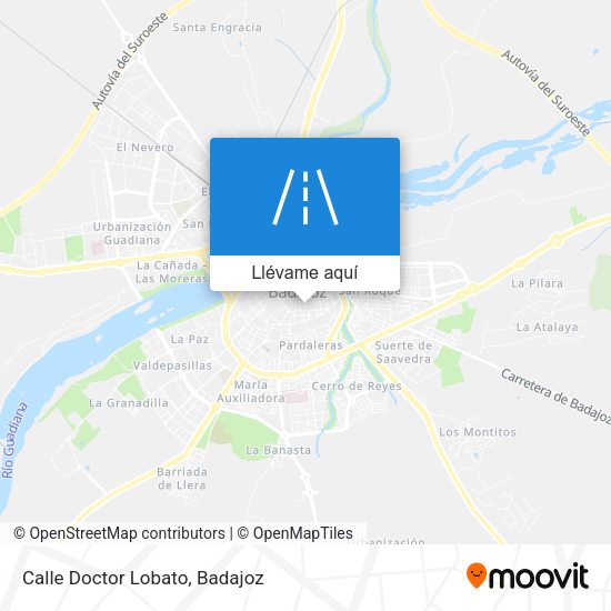 Mapa Calle Doctor Lobato