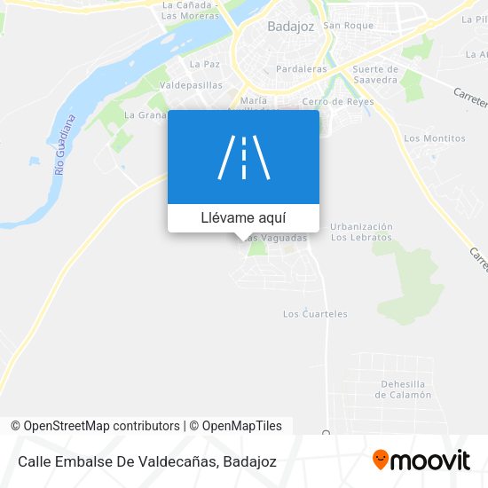 Mapa Calle Embalse De Valdecañas