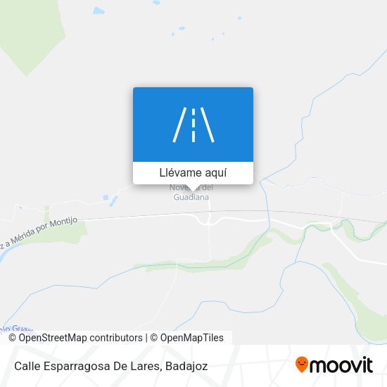 Mapa Calle Esparragosa De Lares