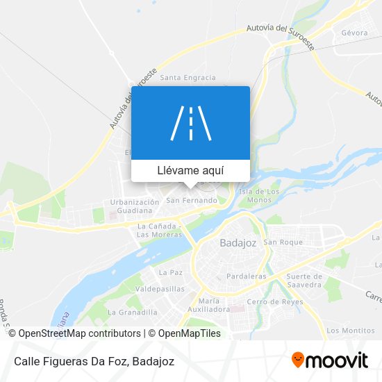 Mapa Calle Figueras Da Foz