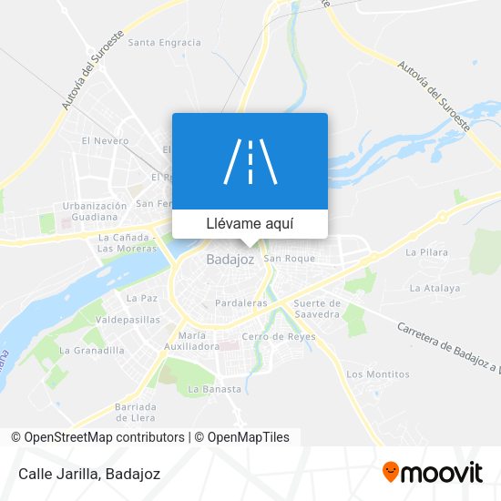 Mapa Calle Jarilla