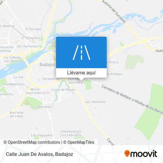 Mapa Calle Juan De Avalos