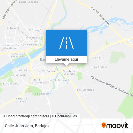 Mapa Calle Juan Jara
