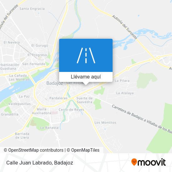 Mapa Calle Juan Labrado