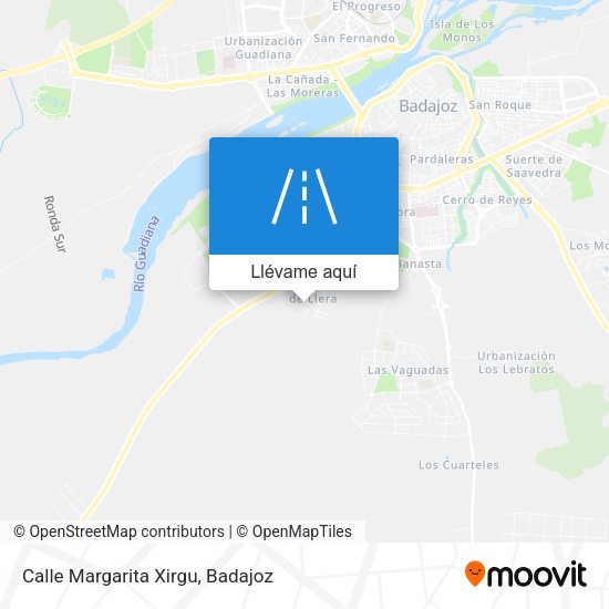 Mapa Calle Margarita Xirgu
