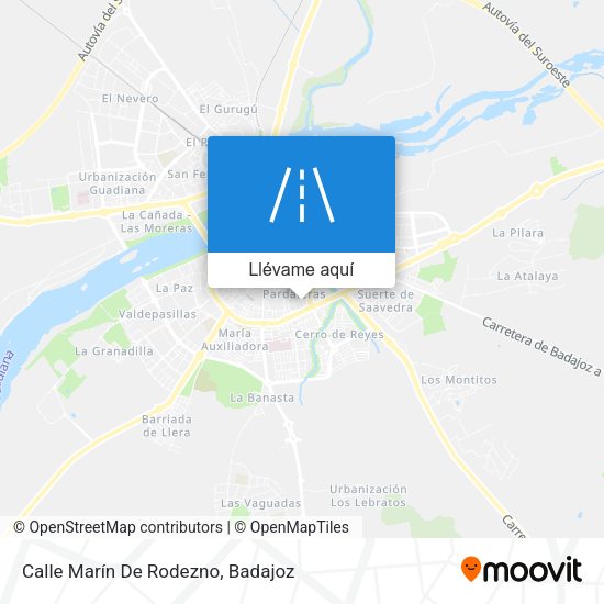 Mapa Calle Marín De Rodezno