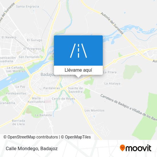 Mapa Calle Mondego