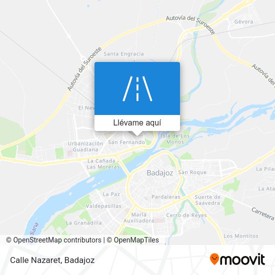 Mapa Calle Nazaret
