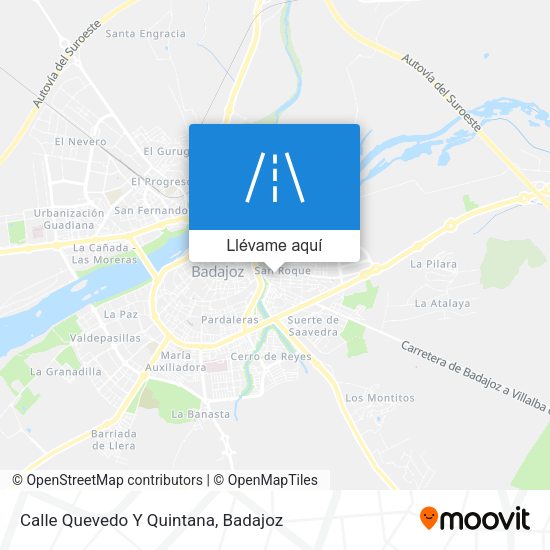 Mapa Calle Quevedo Y Quintana