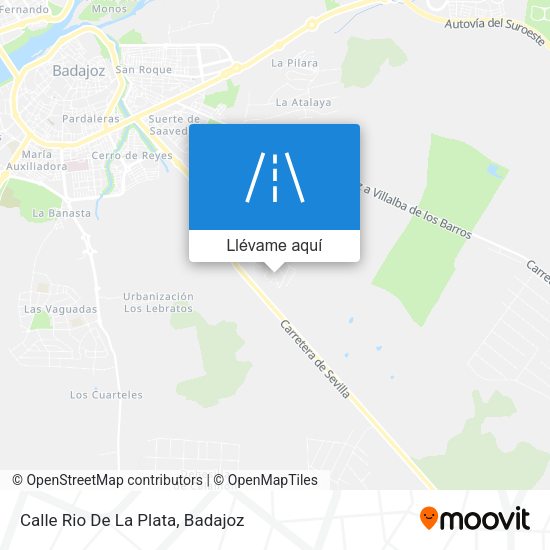 Mapa Calle Rio De La Plata