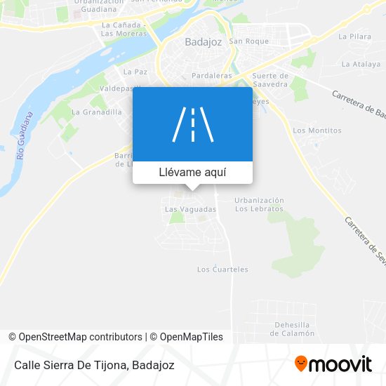 Mapa Calle Sierra De Tijona