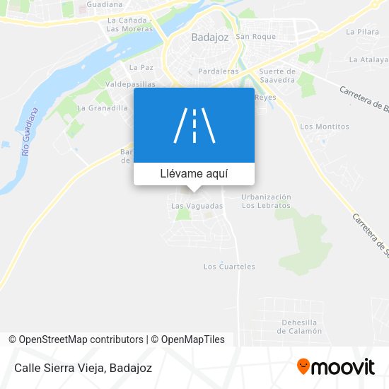 Mapa Calle Sierra Vieja
