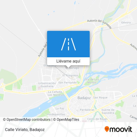 Mapa Calle Viriato