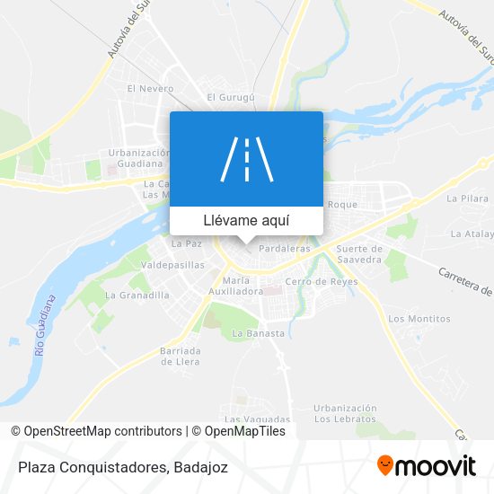 Mapa Plaza Conquistadores