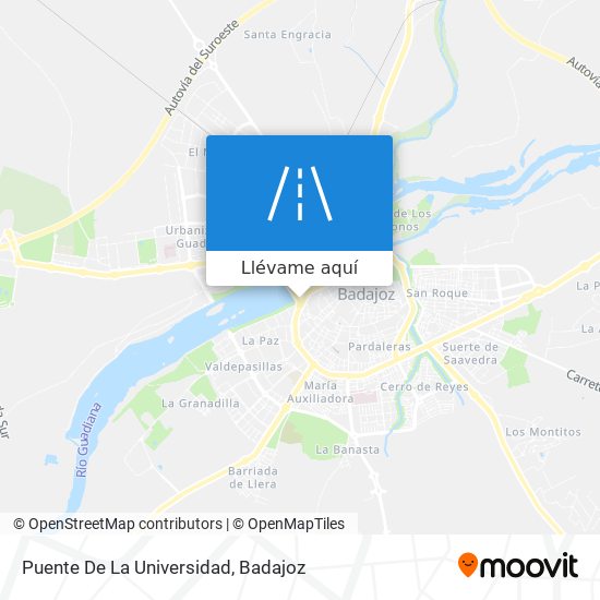 Mapa Puente De La Universidad