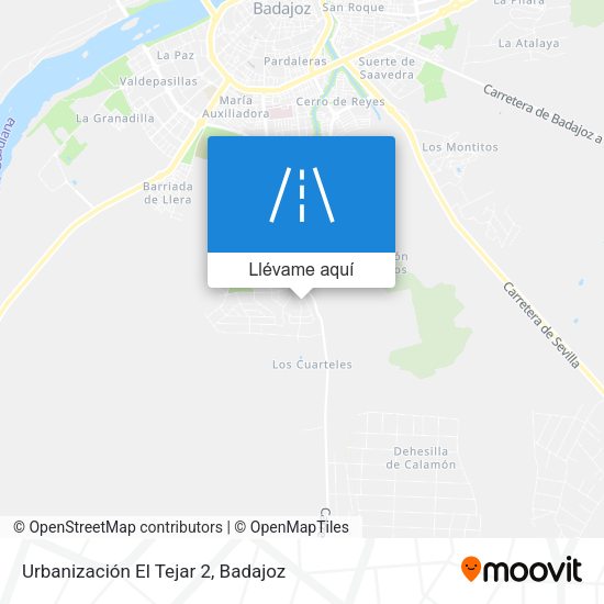Mapa Urbanización El Tejar 2