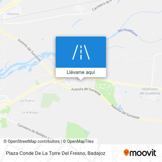 Mapa Plaza Conde De La Torre Del Fresno