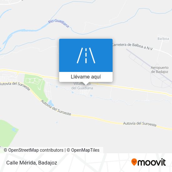 Mapa Calle Mérida