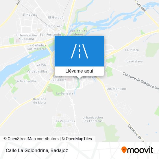 Mapa Calle La Golondrina