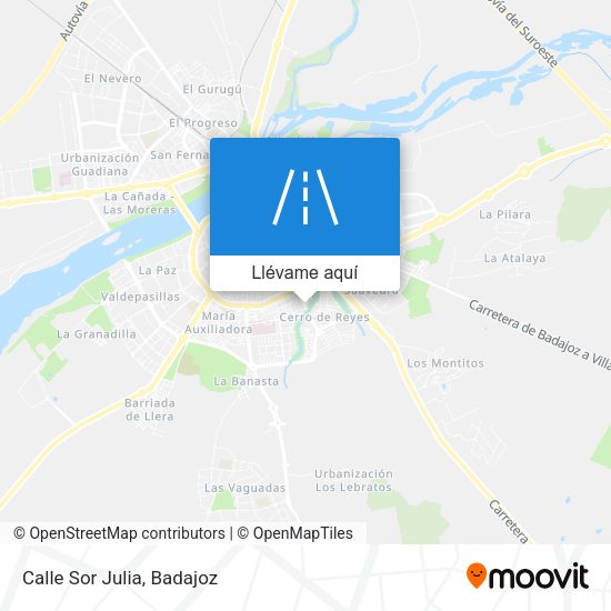Mapa Calle Sor Julia