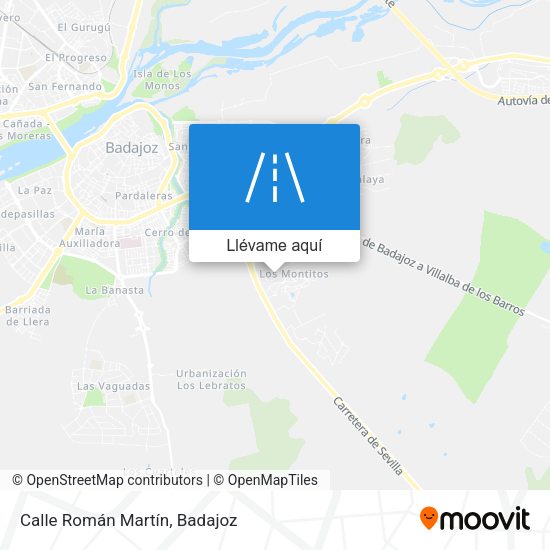 Mapa Calle Román Martín