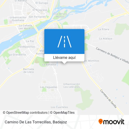 Mapa Camino De Las Torrecillas