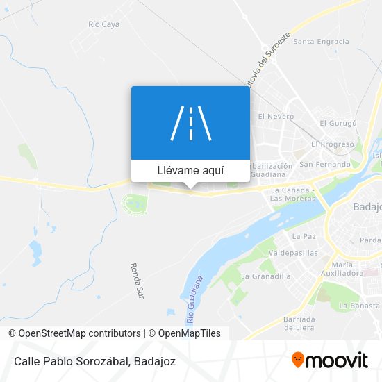 Mapa Calle Pablo Sorozábal
