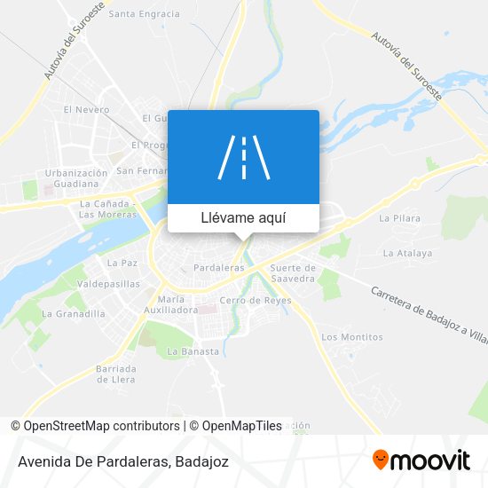 Mapa Avenida De Pardaleras