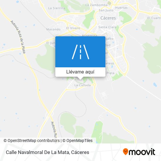 Mapa Calle Navalmoral De La Mata