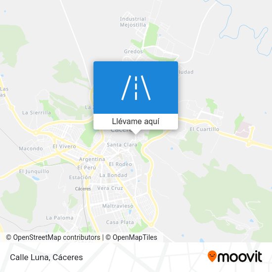 Mapa Calle Luna