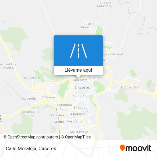 Mapa Calle Moraleja