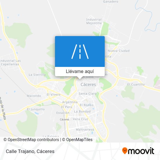 Mapa Calle Trajano