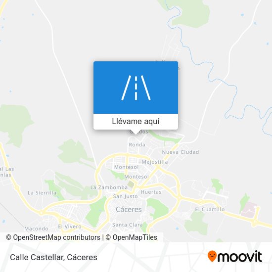 Mapa Calle Castellar