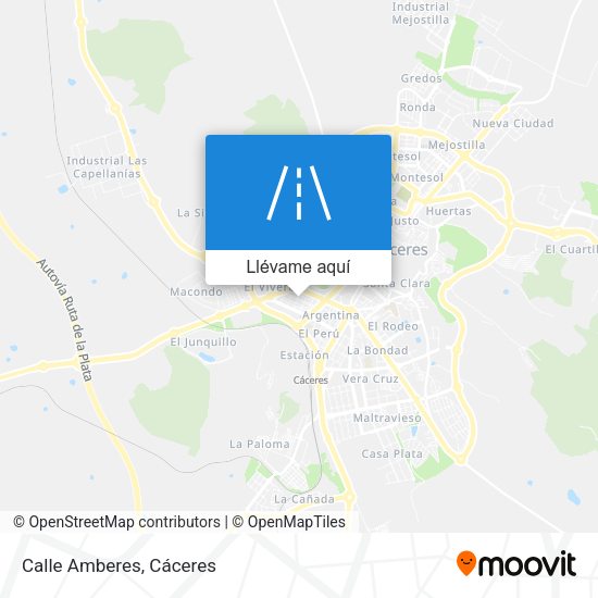 Mapa Calle Amberes