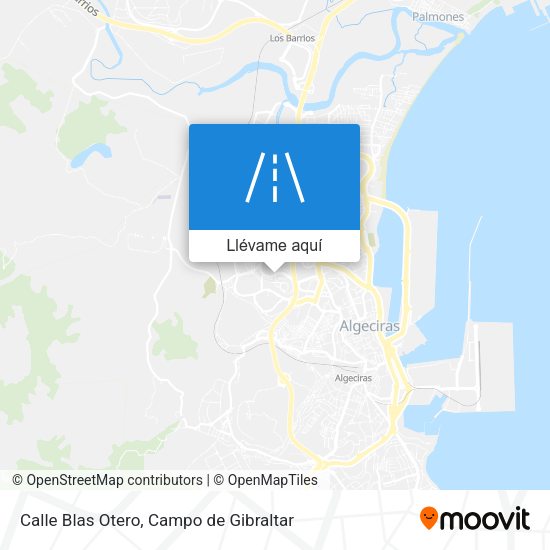 Mapa Calle Blas Otero