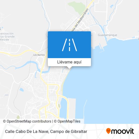 Mapa Calle Cabo De La Nave