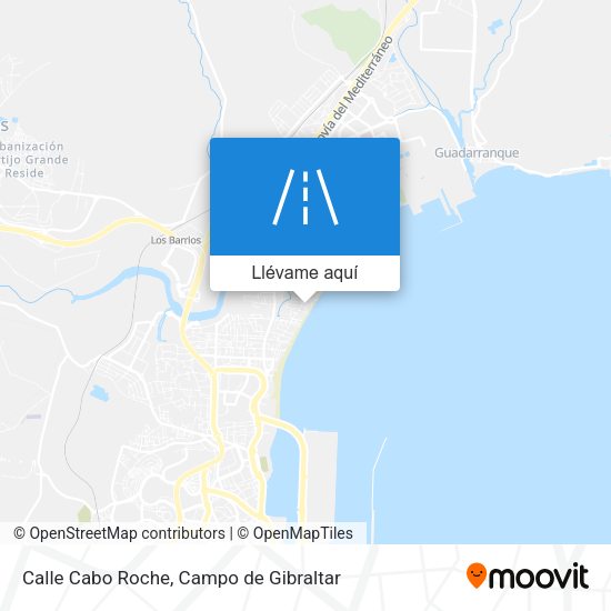 Mapa Calle Cabo Roche