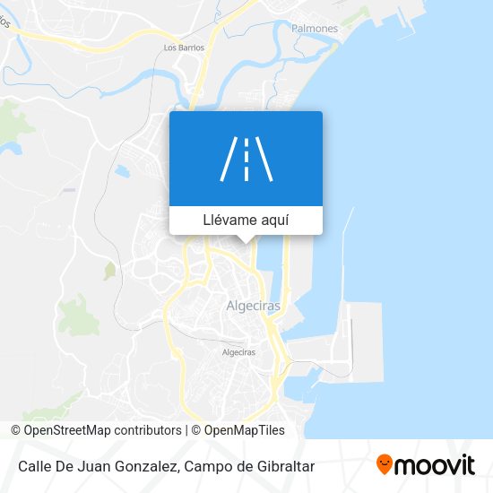Mapa Calle De Juan Gonzalez