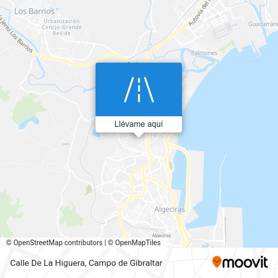 Mapa Calle De La Higuera