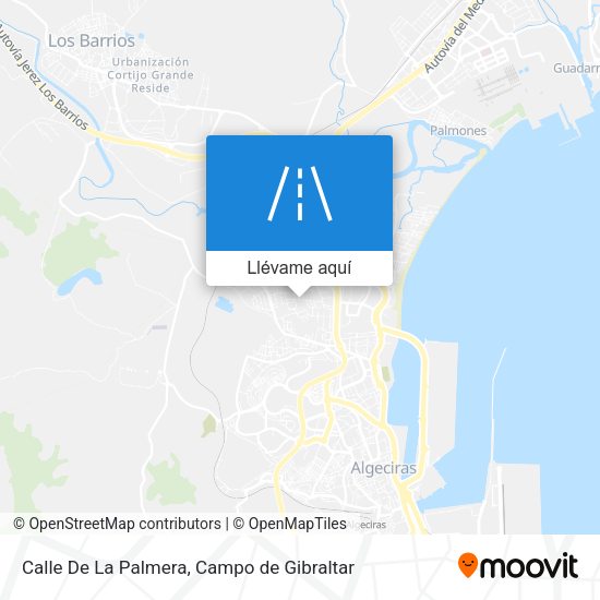 Mapa Calle De La Palmera