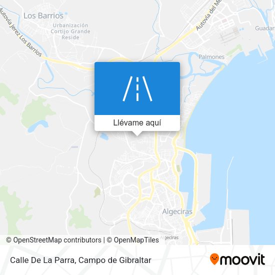Mapa Calle De La Parra