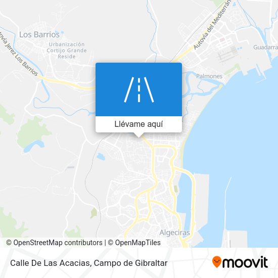 Mapa Calle De Las Acacias