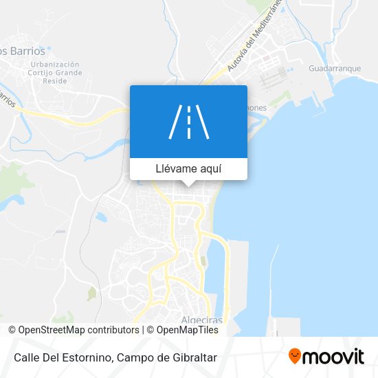 Mapa Calle Del Estornino