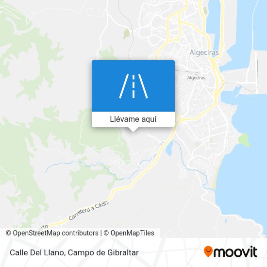 Mapa Calle Del Llano