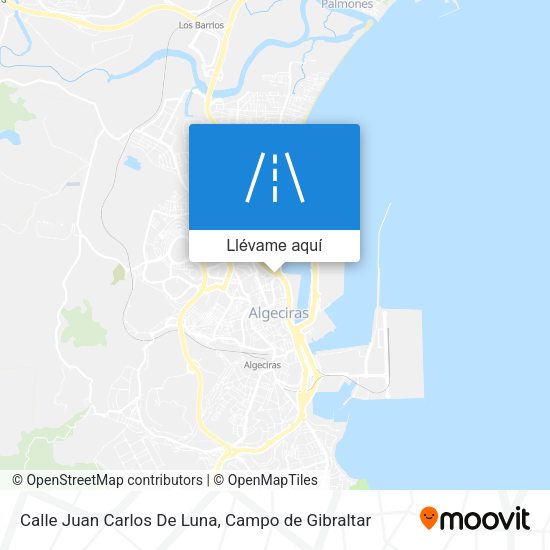 Mapa Calle Juan Carlos De Luna