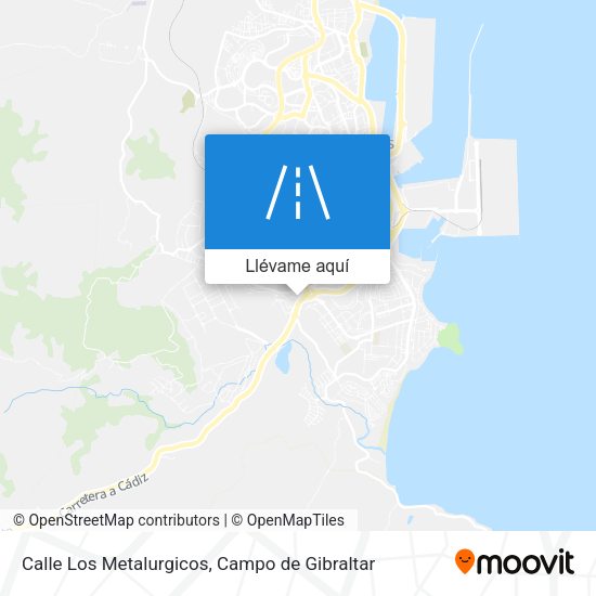 Mapa Calle Los Metalurgicos