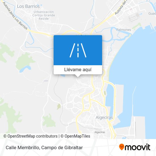 Mapa Calle Membrillo