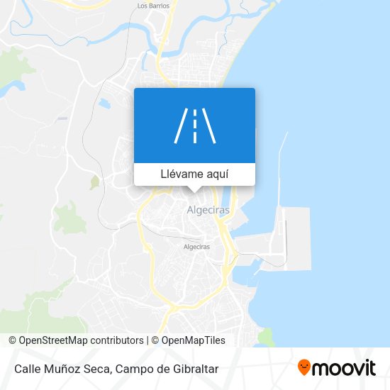 Mapa Calle Muñoz Seca