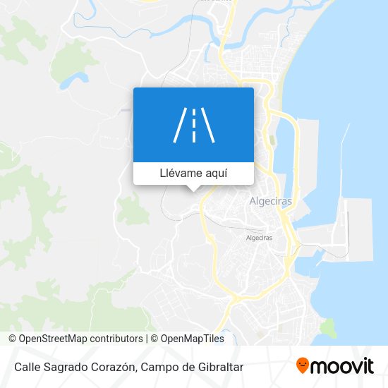 Mapa Calle Sagrado Corazón